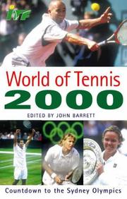Cover of: World of Tennis 2000 (World of Tennis) | John Barrett