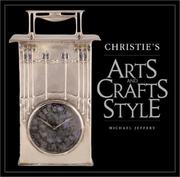 Cover of: Christie's Arts and Crafts Style