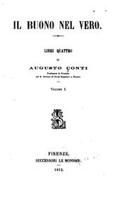 Cover of: Il buono nel vero