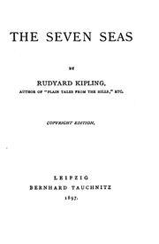 Cover of: The seven Seas by Rudyard Kipling