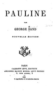 Pauline by George Sand