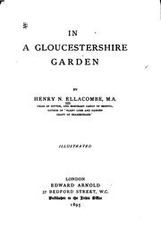 Cover of: In a Gloucestershire Garden