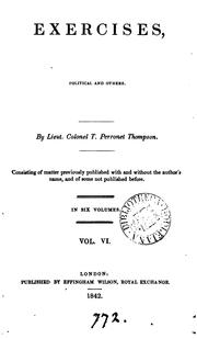 Cover of: Exercises, political and others