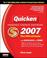 Cover of: Quicken 2007