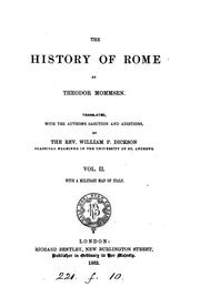 Cover of: The history of Rome [With] Index