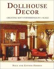 Cover of: Dollhouse Decor:  Creating Soft Furnishings in 1/12 Scale