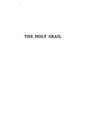 Cover of: The Holy Grail: Six Kindred Addresses and Essays