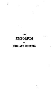 Cover of: The Emporium of Arts and Sciences by John Redman Coxe, John Redman Coxe