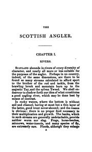 Cover of: The Art of Angling: As Practised in Scotland