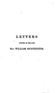 Cover of: Gleanings of the Vintage, Or Letters to the Spiritual Edification of the ...