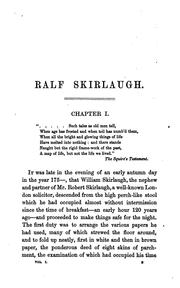 Cover of: Ralf Skirlaugh the Lincolnshire squire