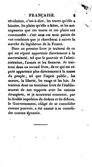 Cover of: De la monarchie française, depuis son établissement jusqu'à nos jours; ou, Recherches sur les ...