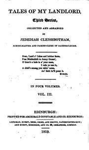 Cover of: Tales of My Landlord,.