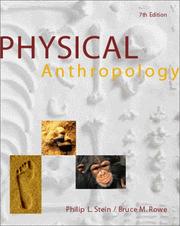 Cover of: Physical anthropology by Philip L. Stein