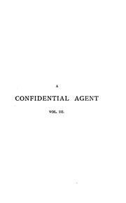 Cover of: A confidential agent by James Payn