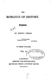 Cover of: The Romance of History: England