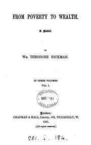 Cover of: From poverty to wealth by William Theodore Hickman