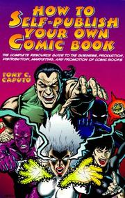 Cover of: How to self-publish your own comic book