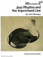 Cover of: Jazz Improvisation 2 | John Mehegan