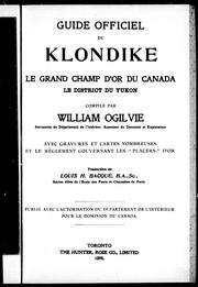 Cover of: Guide officiel du Klondike by William Ogilvie