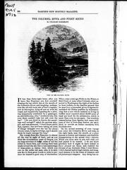 Cover of: The Columbia River and Puget Sound