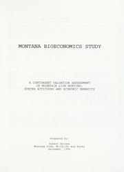 A Contingent valuation assessment of mountain lion hunting