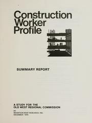 Construction worker profile summary report