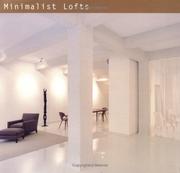 Cover of: Minimalist Lofts by Aurora Cuito