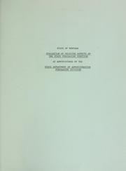 Cover of: Evaluation of selected aspects of the State purchasing function: as administered by the State Department of Administration, Purchasing Division.