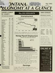 Cover of: Montana economy at a glance.