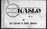 Cover of: Kaslo, British Columbia