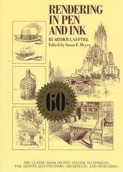 Cover of: Rendering in Pen and Ink by Arthur Leighton Guptill, Susan Meyer
