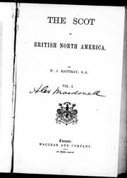 Cover of: The Scot in British North America
