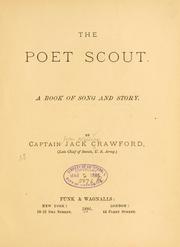 Cover of: poet scout.: A book of song and story.