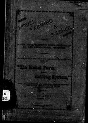 Cover of: Model farming, a science by by J. Sharpe.