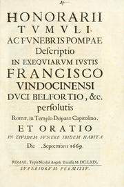Honorarii tumuli ac funebris pompae descriptio by Pietro Santi Bartoli