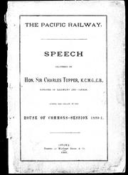 Cover of: The Pacific railway by 