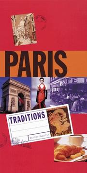 Cover of: Traditions of Paris by Watson Guptill Publications