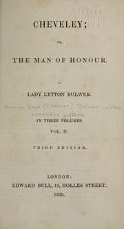 Cover of: Chevely by Rosina Bulwer Lytton Baroness Lytton