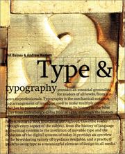 Cover of: Type & typography