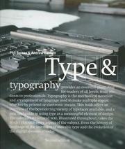Cover of: Type and Typography