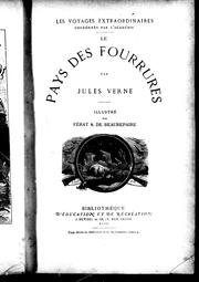 Cover of: Le pays des fourrures by Jules Verne