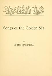 Cover of: Sons of the golden sea by Lorne Campbell