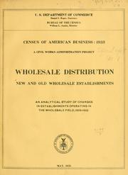 Cover of: Census of American business.