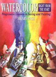 Cover of: Watercolor right from the start by Hilary Page