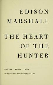 Cover of: The heart of the hunter