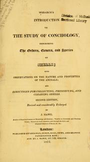Cover of: Wodarch's introduction to the study of conchology
