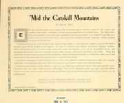'Mid the Catskill Mountains by John W. Rusk
