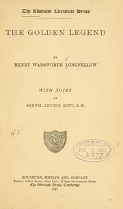 Cover of: The golden legend by Henry Wadsworth Longfellow