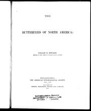 Cover of: The butterflies of North America by William H. Edwards.